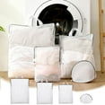 thumbnail image 1 of Msgweeeg Delicate Laundry Bag Laundry Mesh Wash Bags Mesh Laundry Bags for Delicates Zippered Net Bag Wash Clothes Protect Underwear Socks Home Cleaning Laundry Room, 1 of 7