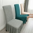 thumbnail image 1 of Msgweeeg Dining Chair Covers Chair Slipcovers Four Season All Inclusive Elastic Fabric Dining Chair Cover Dining Room and Study Dirty Proof Chair Cover, 1 of 7