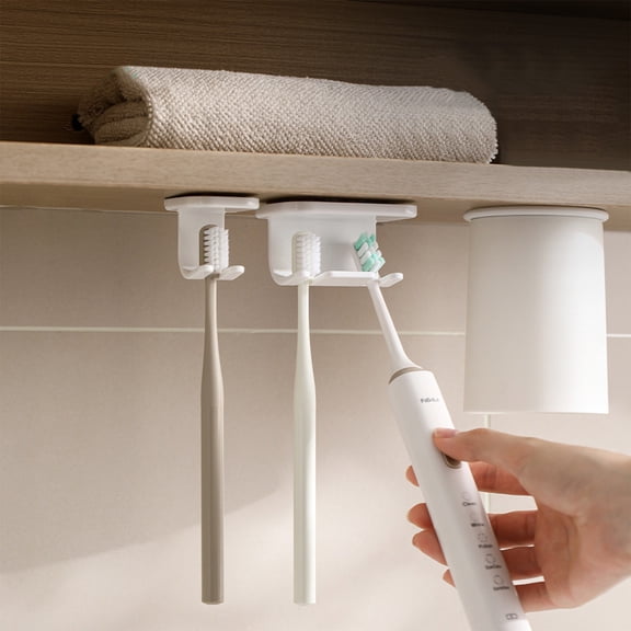 Msgweeeg Over Door Hanger Coat Hangers Toothbrush Hook Inverted Hanging Hook Storage Saves Space without Drilling Installation