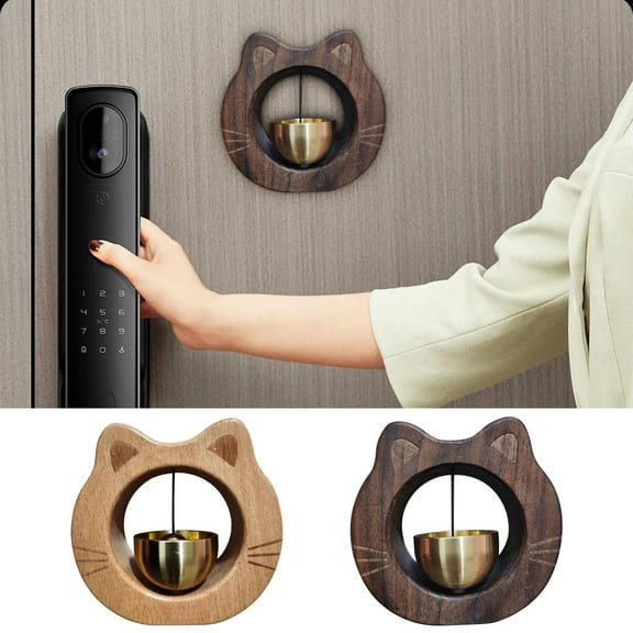 Msgweeeg Doorbell Doorbells for Home Brass Wind Pendant Door Ornament Gift for Anniversary, Birthday, Christmas