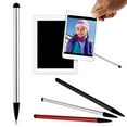 thumbnail image 1 of Msgweeeg Dual Function Tablet Stylus Disc Tip Pen Ballpoint Ink Smooth Precision Capacitive Touchscreen Compatible with All Mobile Phones Tablets Portable Pen for Note Taking Drawing, 1 of 2