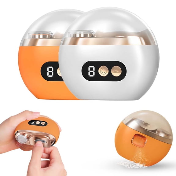 Msgweeeg Electric Nail Clippers 3 in 1 Multi Functional Automatic Nail Trimmer with 3 Speed Polishing Upgraded Toenail Clippers Fingernail Trimmer Set Battery Operated