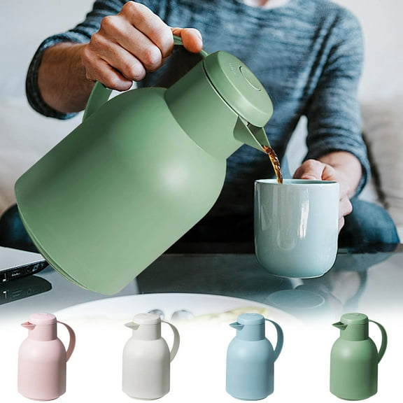 Msgweeeg Electric Water Kettle Water Heater Kettle Home Large Capacity Hot Kettle Office Portable Glass Insulated Pot Teapot Open Water Bottle for Office Desks & Workspaces