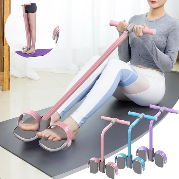 Msgweeeg Exercise Bands Resistance Bands for Working out Multifunctional Pedal Puller Resistance Rope Sit-ups for Reducing Belly Weight Loss Waist Tightening Abdomen Fitness and Stretching