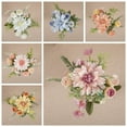 thumbnail image 1 of Msgweeeg Fake Flower Artificial Flowers for Decoration Bouquet Simulation Flower Home Decoration Wedding Flower Rose Wall Fake Flower, 1 of 2