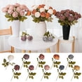 thumbnail image 1 of Msgweeeg Faux Flowers for Outdoor Plantsers Artificial Flowers Indoor Simulation Rose Artificial Flower Home Decoration Wedding Rose Artificial Flower Home Decoration Wedding, 1 of 9