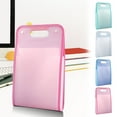 thumbnail image 1 of Msgweeeg Filing Folders File Folder Organizer File Folder Accordion File Organizer 13 Pockets With Labels Portable Document Receipt Organizer For A4 Files Waterproof Expanding Files Folder, 1 of 7