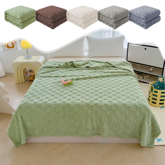 Msgweeeg Fleece Blanket Soft Blanket Corals Fleece Blanket Milk Velvet Blanket Shawl Blanket Luncheon Blanket Sofa Cover Blanket Sheet