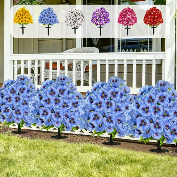 Msgweeeg Flower Decor Valentine's Decorations Artificial Artificial Butterflys Orchid Simulation Flower Ground Decoration Wedding Scene Garden Outdoor Butterflys Orchid Artificial Flower