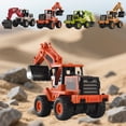 thumbnail image 1 of Msgweeeg Gift for 6 Year Old Boy 4 Year Old Boy forklift Model Alloy Engineering Vehicle Simulation Load Bulldozer Dump Truck Children Excavator Boy Toy Car, 1 of 7