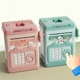 thumbnail image 1 of Msgweeeg Girl Toys Age 4-5 Large Piggybank Children's Bank Piggybank Password Fingerprint Sensor Large Volume Toys for Boys and Girls Kindergarten Gifts Gift for 6 Year Old Girl, 1 of 10