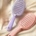 thumbnail image 1 of Msgweeeg Hair Brush Travel Hair Brush Fluffys High Top Comb Comes with Cleaning and Smoothed Ribs Cushions Comb Detachable Comb Pad Does Not Leave Broken Hair, 1 of 9