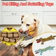 thumbnail image 1 of Msgweeeg Indestructible Dog Toy Interactive Dog Toys for Large Dogs Durable Dog Chew Toy Teeth Cleaning Pet Squeaky Toy Interactive Shape Chewing Sound Toy for Small Medium Pets Home, 1 of 5