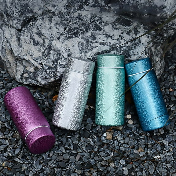 Msgweeeg Insulated Cup Coffee Cups 200ML High Appearance Titanium Covered Insulated Cup Straight Body Cup Titanium Inner Liner Compact And Portable Pocket Cup