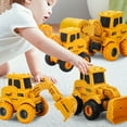 thumbnail image 1 of Msgweeeg Kids Cars 2 Year Old Boy Toys Gifts for 6 Year Old Boy Simulation Engineering Car Press Walking Toy Engineering Car Back Children Toy Car Christmas Toys for Kids Cute Christmas Gifts, 1 of 9