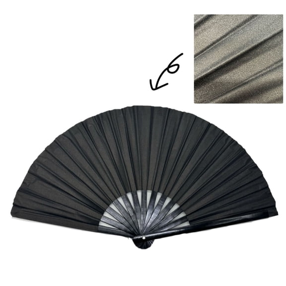 Msgweeeg Kung Fu Fan Martial Arts Training Fan Chinese Tai Chi Fan Bamboo Fighting Fan Traditional Wushu Practice Equipment Folding Performance Fan for Dance Exercise Martial Arts Trainin