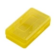 thumbnail image 1 of Msgweeeg Large Pencil Case Clear Plastic Pencil Box with Snap-Tight Lid, Stackable Storage Organizer for Office Supplies, 1 of 4