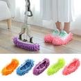 thumbnail image 1 of Msgweeeg Lazy Mopping Shoe Cover Reusable Mop Head Cover Floor Cleaning Slipper Dust Shoes for Home Mop Foot Shoe Walk-on Floor Wash Microfiber, 1 of 3
