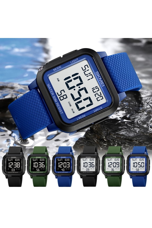Men's Watch Men's Watches Waterproof Watch with Steel Bracelet Gift for Anniversary, Birthday, Christmas