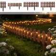 thumbnail image 1 of Msgweeeg Metal Fence Panels Garden Fence Border Yard Fence Small Fence Mini Fence Fence Small Fence Garden Fence Home Fence, 1 of 9