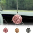 thumbnail image 1 of Msgweeeg Mini Christmas Ornaments DIY Ornaments Car Rearview Mirror Pendant Car Bling Crystal Ornament Hanging Gift for Anniversary, Birthday, Christmas, 1 of 9