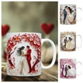 thumbnail image 1 of Msgweeeg Mugs Travel Mugs Valentines for Kids Classroom Valentine's Day Mug Wedding Theme Ceramic Mug Office Home Drinking Mug Valentine's Day Gift, 1 of 7