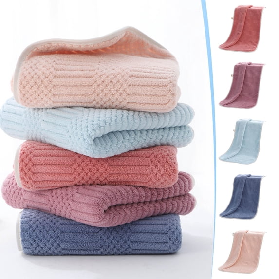 Msgweeeg Oversized Beach Towels for Adults Towel 1 Velvet Towel Adult Daily Use Household Hygroscopic Dry Towel Hair Beach Towel for BBQ and Camping