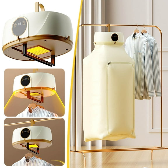 Msgweeeg Portable Garment Steamer Wireless Vertical Steam Iron Mini Travel Clothes Dryer Remote Control Foldable Compact Fast Heat Nozzle Safe for Apartment Trips