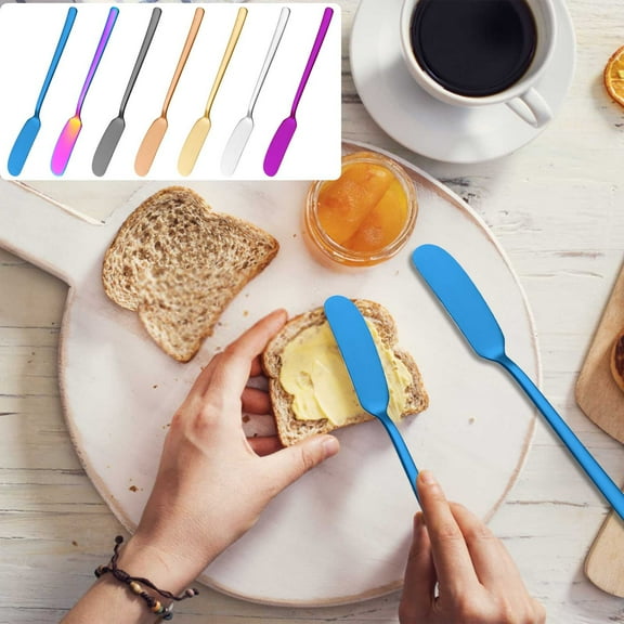 Msgweeeg Professional 304 Stainless Steel Knife Western Style Icing Spatula Cake Cream Decorating Knife Flexible Metal Blade Comfortable Handle Durable Baking Pastry Tool for Home Bakery