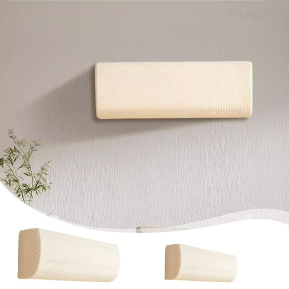Msgweeeg Protective Air Conditioner Cover Waterproof Dust Mildew Resistant Hanging Sleeve Indoor Outdoor Wall Mounted AC Unit Protector Breathable Fabric for Year Round Use