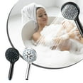 thumbnail image 1 of Msgweeeg Rain Shower Head wirh Handheld Spray Shower Head wirh 7 Spray Functions, Saturating Spray, Can Be Used for Home,bath,swirh Spray Function, 8-Mode Handheld Multifunctional Showe, 1 of 9