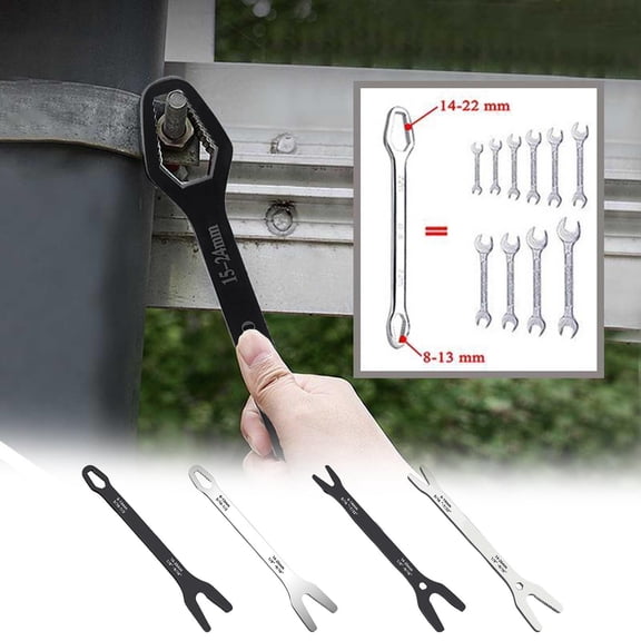 Msgweeeg Ratchet Wrenches Set Torque Wrenches Ratcheting Wrench Set 8 25mm Metric Combination Spanner Tool Storage Holder for Tight Bolts Nuts Auto Repair Garage Mechanic Use