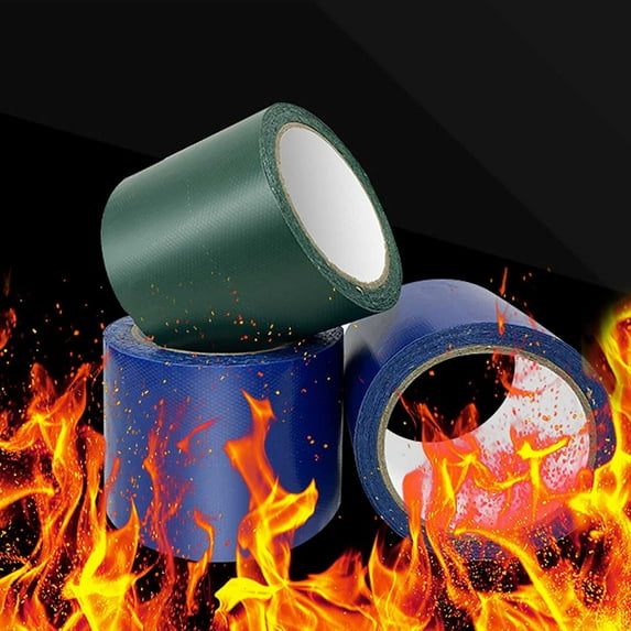 Msgweeeg Repair Tape Heavy Duty Waterproof Adhesive for Truck Rain Cloth Pvc Oilcloth Leak Patching Fiberglass Fabric Tarpaulin Tape Weather Sealing Strips