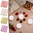 thumbnail image 1 of Msgweeeg Scented Candle Valentine’s Day Scented Candle Gift Set 4PCS Peony Rose Scented Candles In Tin Aromatherapy Candle Set For Gifts Wedding Favors Anniversary Home Decor, 1 of 7