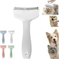 thumbnail image 1 of Msgweeeg Shedding Brush Dog Hair Dog Brush for Short Haired Dogs Deshedding Comb for Dog Grooming Brush for Shedding Pet Deshedding Tool with Blade for Pet Hair Removal, 1 of 3