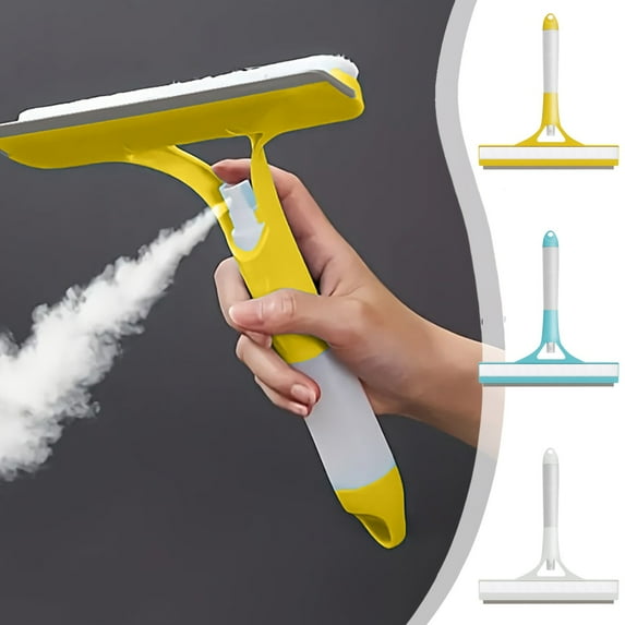 Msgweeeg Shower Squeegee Squeegee for Window Cleaning Multi Function Water Squeegee with Detachable Spray For Window and Glass Cleaning with Soft and Strong Wiper Blade For Streak Free Results