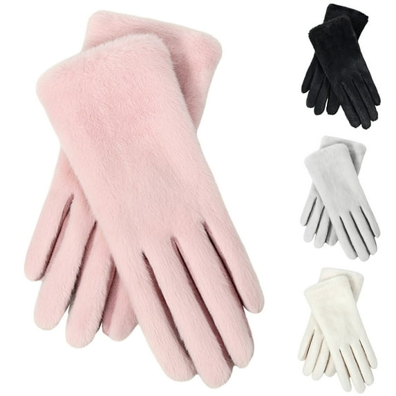 Msgweeeg Ski Gloves Men Womens Gloves Winter Winter Velvet Thickened Warm Gloves Women's Gloves Outdoor Cold Proof Gloves