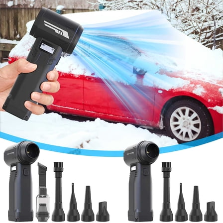 Msgweeeg Snow Blower Cordless Cordless Snow Shovel Snow Blower 110000 Portable Snow Blower Blower with Multiple Air Nozzles