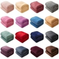 thumbnail image 1 of Msgweeeg Soft Blanket Thick Blanket Super Soft Warm Solid Warm Fleece Blanket Throw Rug Sofa Bedding 50x70cmfor Gift and Housewarming, 1 of 2