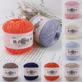 thumbnail image 1 of Msgweeeg Soft Yarn Blanket Yarn Lace Thread DIY Woven Mercerized Baby Fine Thread Crochet Yarn for Scarvesand Winter Accessories, 1 of 6