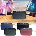 thumbnail image 1 of Msgweeeg Speaker Bluetooth Speakers Bluetooth Wireless Wireless Mini Card Bluetooth Speaker Lanyard Outdoor Portable USB Bluetooth Speaker for Gaming, PC Setup, and Desktop Use, 1 of 2