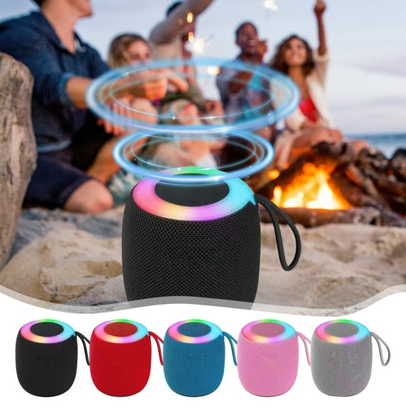 Msgweeeg Speaker Wireless Bluetooth Speaker Heavy Portable Outdoor Car Home Desktop Mini Subwoofer Audio Rechargeable Small Speaker Crisp Sound Long Battery Life