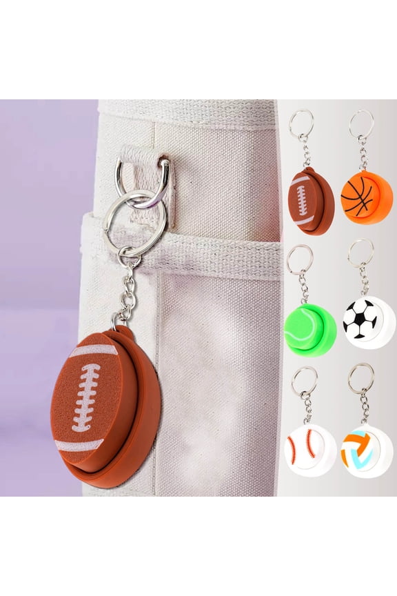 Party Decorations Miniature Christmas Ornaments Three-dimensional Printing Button Decompression Keychain Funny Trendy Accessories Craftsmanship Small Ornaments Key Accessories