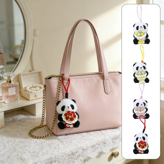 Msgweeeg Stuffed Animals Gifts for 3 Year Old Valentine's Day Gifts for Her Gifts for 12 Year Old Boy Embracing Roses Pendant Proposing Toy Doll