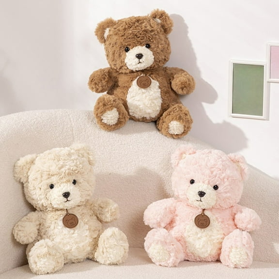 Msgweeeg Stuffed Animals Plushs Toys 13.8 Inch Teddy Bear Classic Teddy Bear Plushs Toy Cute Little Zoo Plushs Toy Boys and Girls Holiday Birthday Gift Soothing Children Doll Friend Gift