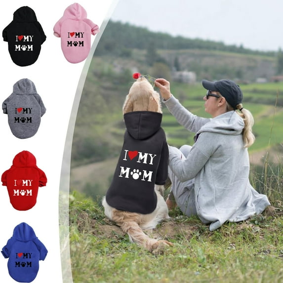 Msgweeeg Sweater for Dogs Dog Clothes Fall and Winter XL Pet Supplies Dog Clothes Fleece Cloth Mommy Pet Sweater Teddy Clothes Spring Fall Winter for Winter Warmth