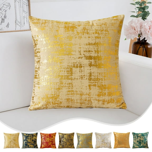 Msgweeeg Throw Pillow Cover Pillow Covers 18x18 Velvet Hot Velvet Home Living Room Bedside Modern Pillow Sofa Cushion Set Home Decor for Bedroom Accents and Throw Pillows