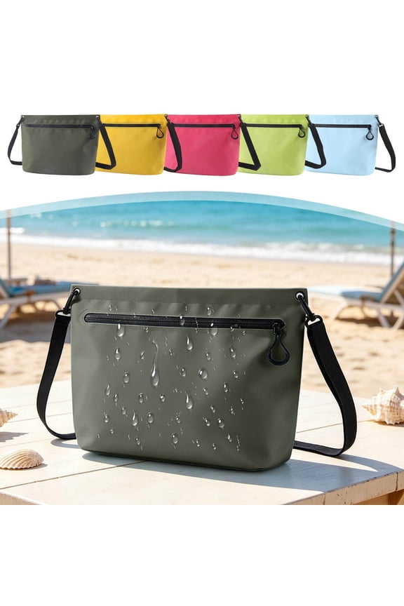 Toiletry Bags Mens Toiletry Bag Waterproof Bag Zipper Storage Waterproof Swimming Bag Outdoor Travel Diving Beach Grooming Bag Outdoor Travel