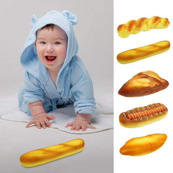 Msgweeeg Toys and Games Learning Toys for 3 Year Old Simulation Bread Model Fake Bread Ornaments Photography Teaching Props Home Decoration Window Display Furnishings Girl Gifts