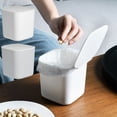 thumbnail image 1 of Msgweeeg Trash Cans for Kitchen Garbage Cans Desktop Trash Can Living Room Debris Bucket Car Home Desk Restaurant Storage Barrel Trash Basket, 1 of 8
